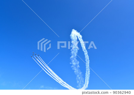 T-4 Blue Impulse 特技飛行 精彩飛行 90362940