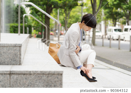 摩擦腳鞋，職業婦女 90364312