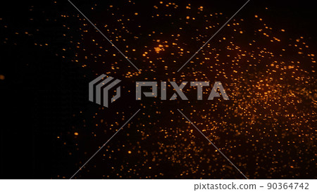 火花，火花背景 90364742