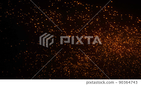 火花，火花背景 90364743