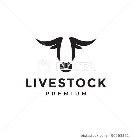 head modern minimal cow livestock logo design vector graphic symbol icon illustration creative idea head modern minimal cow livestock logo design vector graphic symbol icon illustration creative idea 90365221