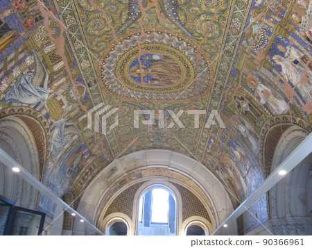 老德皇威廉姆教堂的皇家神祇馬賽克畫 90366961