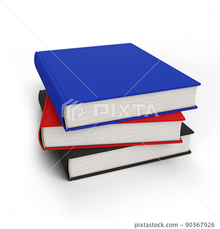 Stack of Books. Reading, Science and Literature... - Stock Illustration ...