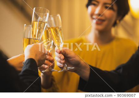 Drinking party toast Drinking party toast 90369007