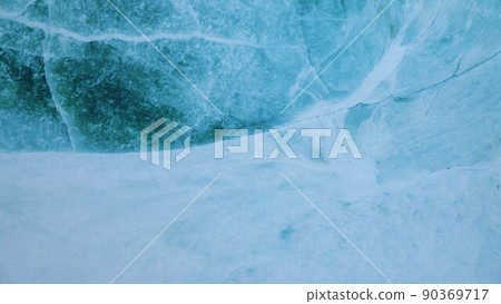 Unique marble pattern material, green ice, green sea, Iceland Unique marble pattern material, green ice, green sea, Iceland 90369717
