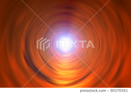 Background material with the image of a warp in outer space (image of a wormhole) 90370561