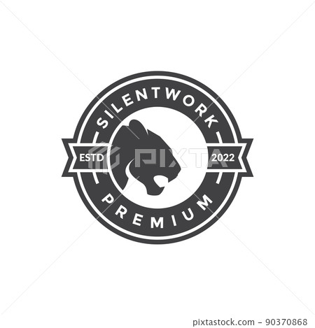 badge with head leopard tiger logo design vector graphic symbol icon illustration creative idea badge with head leopard tiger logo design vector graphic symbol icon illustration creative idea 90370868