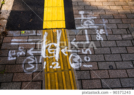 Sidewalk repair work Sidewalk repair work 90371243