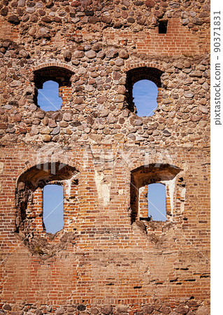 Livonian Order stronghold fortress ruins 90371831