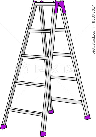 Illustration material of tall tripod 90372014