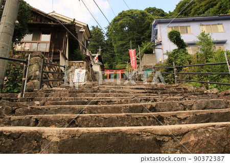 Stairs to Yoki Tenman Shrine 90372387