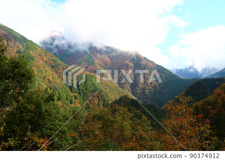 Sumata Gorge in Shizuoka and Kanaya 90374912