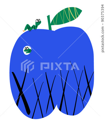 Blue apples Blue apples 90375394