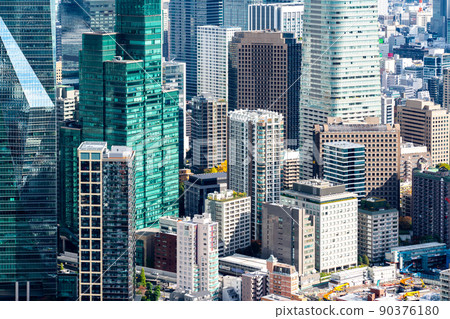 [Tokyo] Skyscrapers in central Tokyo 90376180