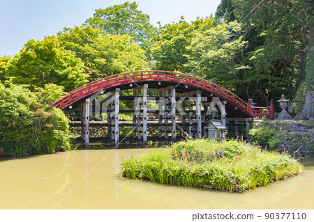 Aoba's Niutsuhime Shrine's ring bridge 90377110
