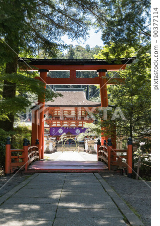 Nakatorii at Niutsuhime Shrine in Aoba Nakatorii at Niutsuhime Shrine in Aoba 90377114
