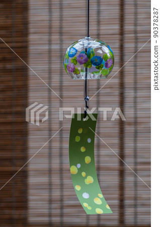 Yoshizu and wind chime summer image 90378287