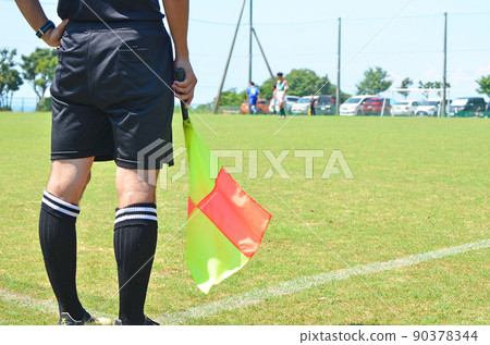 青少年足球裁判<15>（帶旗助理裁判） 90378344