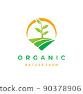 Green Nature Farm Agriculture Logo 90378906