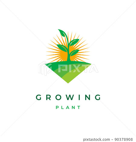 Green Nature Farm Agriculture Logo Green Nature Farm Agriculture Logo 90378908