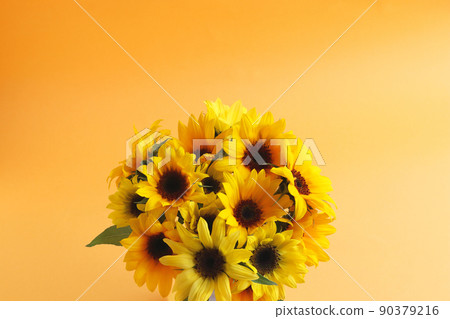 向日葵花束 90379216