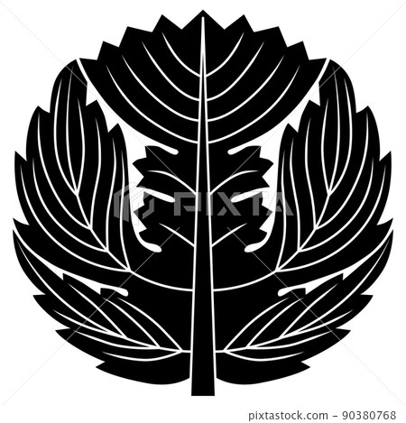 It is a family crest. It is called Hirado Kaji no Ha. 90380768