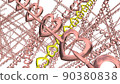 Heart Chain Metallic 2 90380838