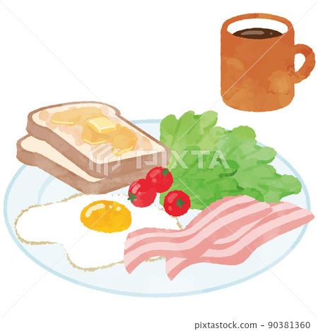 Bread breakfast 90381360