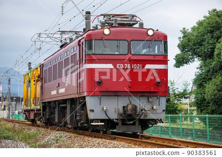 JR Freight ED76 1021 AC electric locomotive 90383561