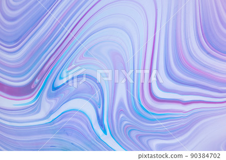 Paint ink abstract oil purple blue pattern design art watercolor texture background 90384702