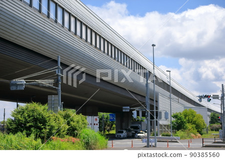 Soundproof wall of Tokyo Gaikan Expressway Soundproof wall of Tokyo Gaikan Expressway 90385560