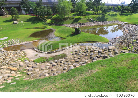 大友氏宅邸庭園(國家指定古蹟、大分市) 大友氏宅邸庭園(國家指定古蹟、大分市) 90386076