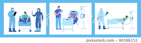 Patient in hospital Patient in hospital 90386152