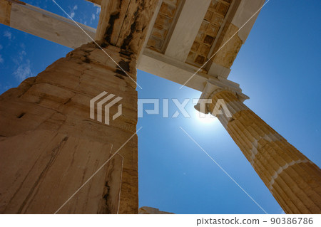 雅典衛城 Propylaea 圓筒 90386786