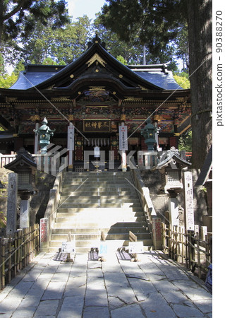 Mitsumine Shrine: Haiden (Chichibu City, Saitama Prefecture) Mitsumine Shrine: Haiden (Chichibu City, Saitama Prefecture) 90388270