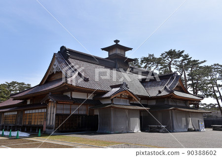 五棱郭遺址復原的衙署 五棱郭遺址復原的衙署 90388602