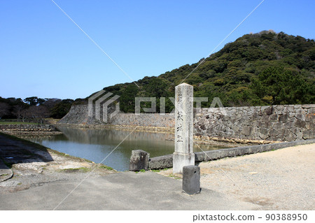 Hagi Castle Ruins, a tourist attraction in Hagi City, Yamaguchi Prefecture 90388950