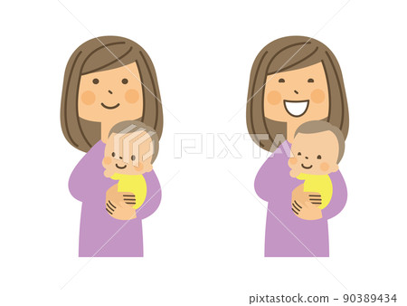Housewife baby smile Housewife baby smile 90389434