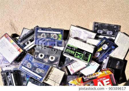 大量盒式磁帶 90389617