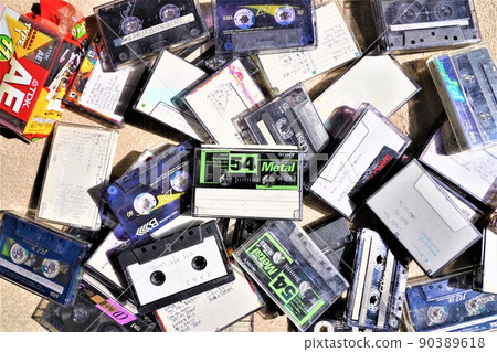 大量盒式磁帶 90389618
