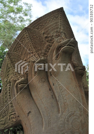 吳哥遺址,納迦雕像 吳哥遺址,納迦雕像 90389732