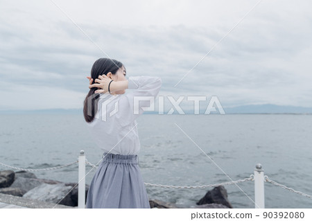 學校女生高中生 90392080