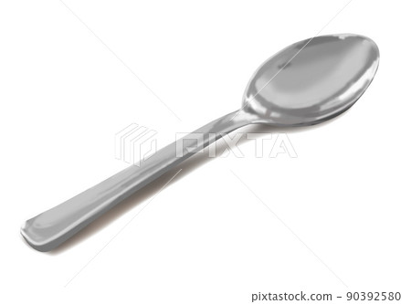 Illustration of a spoon 90392580