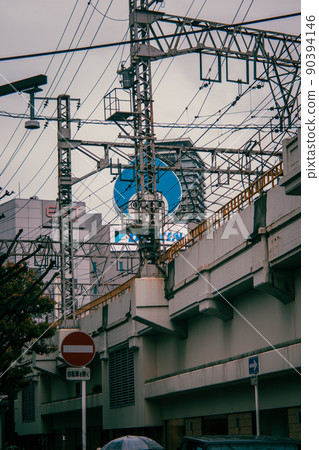 大阪梅田茶屋町城市景觀 90394146