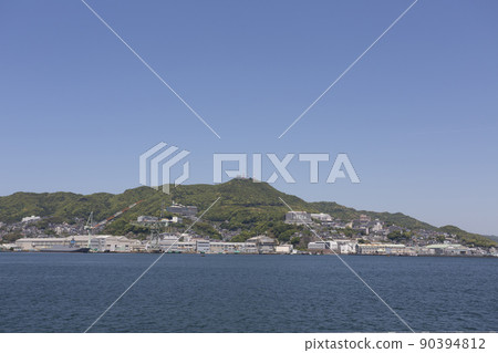 Inasa and Nagasaki Harbor Inasa and Nagasaki Harbor 90394812