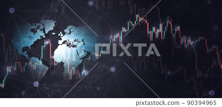 finance market trading candles finance market trading candles 90394965