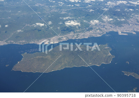 Miyajima aerial photography Miyajima aerial photography 90395718