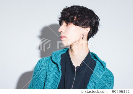 Young men beauty genderless 90396331