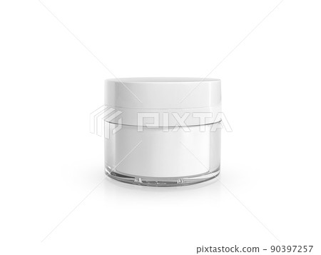 Cosmetic cream isolated on white background Cosmetic cream isolated on white background 90397257