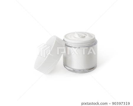 Cosmetic cream isolated on white 90397319